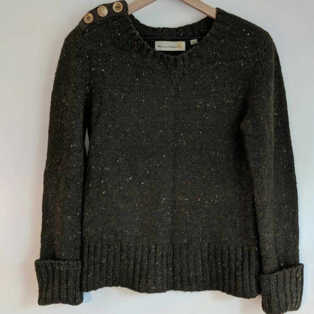 Wool Donegal Sweater